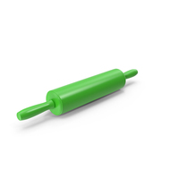 Green Rolling Pin PNG & PSD Images