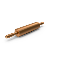 Copper Rolling Pin PNG & PSD Images