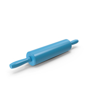 Blue Rolling Pin PNG & PSD Images