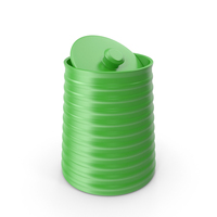 Green Spice Can PNG & PSD Images