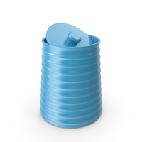 Blue Spice Can PNG & PSD Images