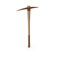 Brown Pickaxe PNG & PSD Images