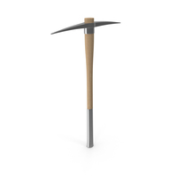Silver Pickaxe PNG & PSD Images