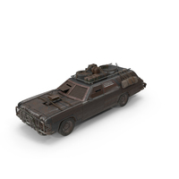 Black Post Apocalyptic Car PNG & PSD Images