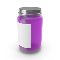 Jar With Purple Liquid PNG & PSD Images