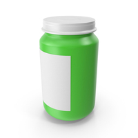 Green Plastic Jar PNG & PSD Images