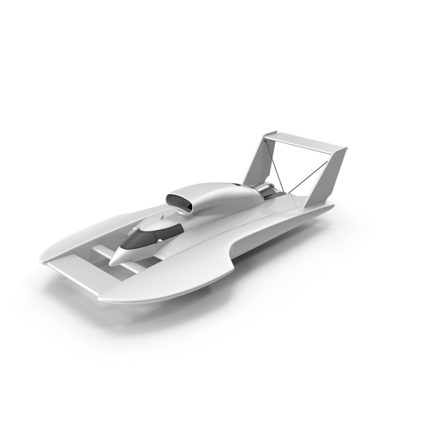 White Speedboat PNG & PSD Images