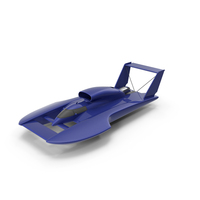 Blue Speed Boat PNG & PSD Images