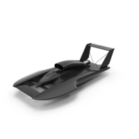 Black Speedboat PNG & PSD Images