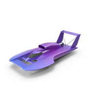 Speedboat With Gradient Color PNG & PSD Images
