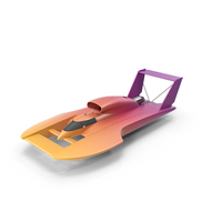 Speedboat With Gradient Color PNG & PSD Images
