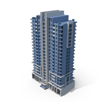 Building Blue PNG & PSD Images