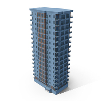 Building Blue PNG & PSD Images