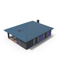 Blue House PNG & PSD Images