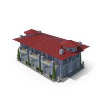 Old Red Building PNG & PSD Images