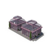 Old Building Red PNG & PSD Images