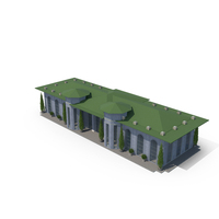 Old Building Green PNG & PSD Images
