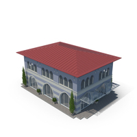 Old Red Building PNG & PSD Images