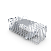 Professional Animal Cage Trap One Door PNG & PSD Images