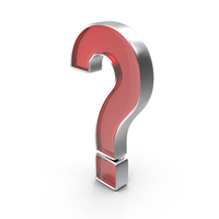 Question Mark Square Shape Glass PNG & PSD Images