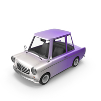 Cartoon Car Gradient PNG & PSD Images