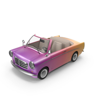 Cartoon Car Gradient PNG & PSD Images