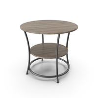 Rolande Tall End Table PNG & PSD Images