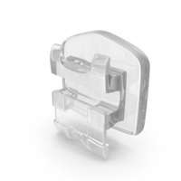 Open Transparent Self Ligating Dental Braces Bracket PNG & PSD Images