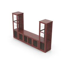 Sideboard Display Cabinet PNG & PSD Images