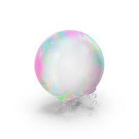 Soap Bubble Burst Stage PNG & PSD Images