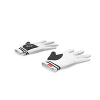 Asher Premium Golf Gloves White Lying PNG & PSD Images