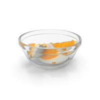 Bowl of Hard Boiled Egg Quarters PNG & PSD Images