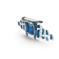 Sci Fi Control Panel Monitor PNG & PSD Images