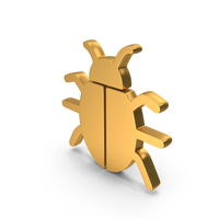 Gold Bug Insect Infection Parasite Icon PNG & PSD Images