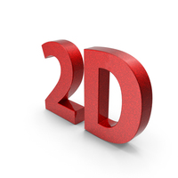 Red 2D Text PNG & PSD Images