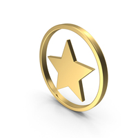 Star Icon Gold PNG & PSD Images