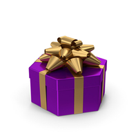 Purple Gift Box PNG & PSD Images