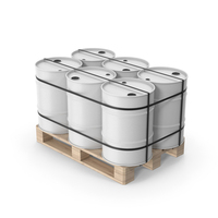 Barrels On Pallet PNG & PSD Images