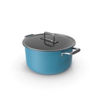 Blue Cooking Pot PNG & PSD Images