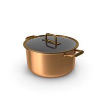 Copper Cooking Pot PNG & PSD Images