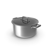 Silver Cooking Pot PNG & PSD Images