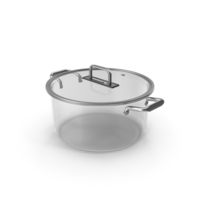 Glass Cooking Pot PNG & PSD Images