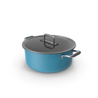 Blue Cooking Pot PNG & PSD Images