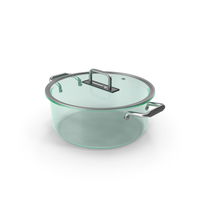 Green Glass Cooking Pot PNG & PSD Images