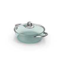 Green Glass Cooking Pot PNG & PSD Images