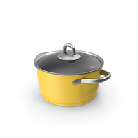 Yellow Cooking Pot PNG & PSD Images