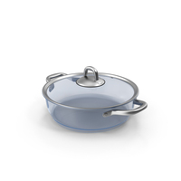 Blue Glass Cooking Pot PNG & PSD Images