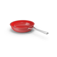 Red Glass Frying Pan PNG & PSD Images