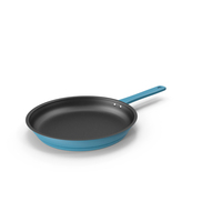 Blue Frying Pan PNG & PSD Images