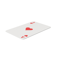 Ace Of Hearts Playing Card PNG & PSD Images